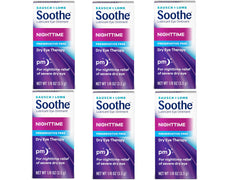 Bausch + Lomb Soothe night-time ointment box for six-pack overnight eye care