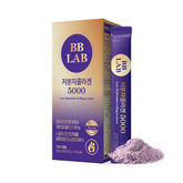 BB LAB Low Molecular Collagen 5000 bottle highlights marine collagen for fast absorption and skin support.