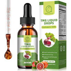 BBEEAAUU TMG liquid drops bottle — easy daily use for energy support.