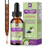 B BEWORTHS Sea Moss Liquid Drops bottle for daily wellness routine