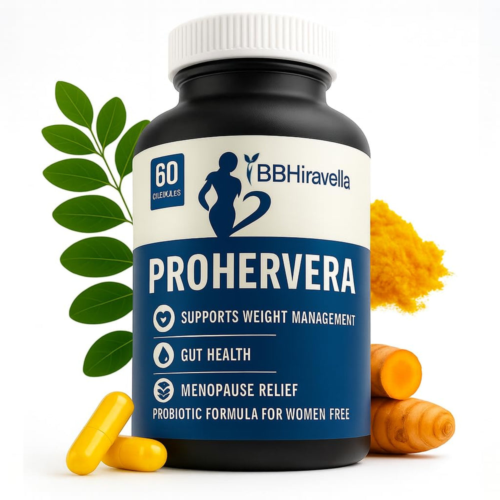 BBHiravella ProHervera Balance bottle for daily digestive comfort and midlife support