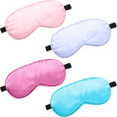 BBTO Silk Sleep Eye Mask purple detail showing soft breathable fabric for comfortable sleep