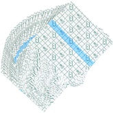 BBTO transparent 6x6 inch bandage—discreet protection with breathable film.