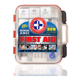 Be Smart Get Prepared 326-piece kit contents for workplace readiness.