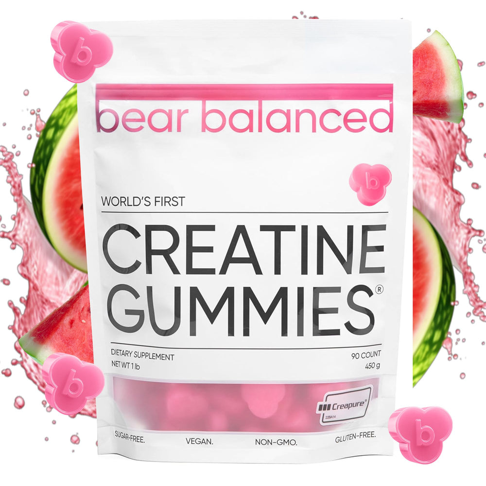 Bear Balanced Creatine Gummies bottle for daily use.