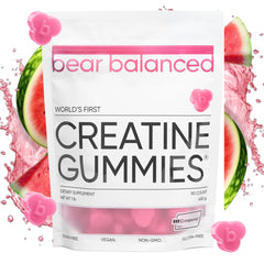 Bear Balanced Creatine Gummies bottle for daily use.