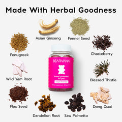 BEARVANA Top Support gummies berry serving for easy daily use