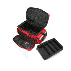 Be-Better medical bag open double-layer reveals organized compartments for quick access