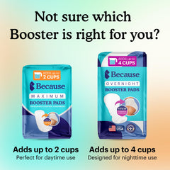 Because booster pad is easy to change for quick refreshes on the move.