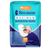 Because maximum booster pad inside underwear for discreet protection and extended wear.