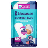 Because Overnight Booster Pads packaging highlights easy selection for reliable all-night protection.