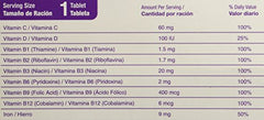 Bedoyecta Kids chewables being taken by a child with water.