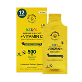 Beekeeper's Naturals Kids Immune Liposomal Vitamin C sachet ready for daily wellness.