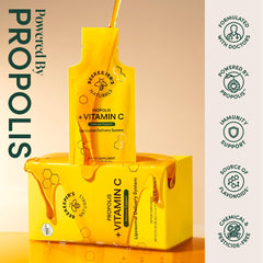 Pouring Beekeeper's Naturals liposomal vitamin C for easy dosing