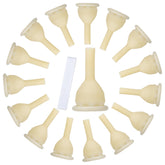 BeHerk 30mm latex catheter packaging for easy on-the-go use