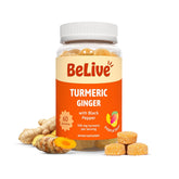 BeLive Turmeric Curcumin Gummies bottle for convenient daily immune support.