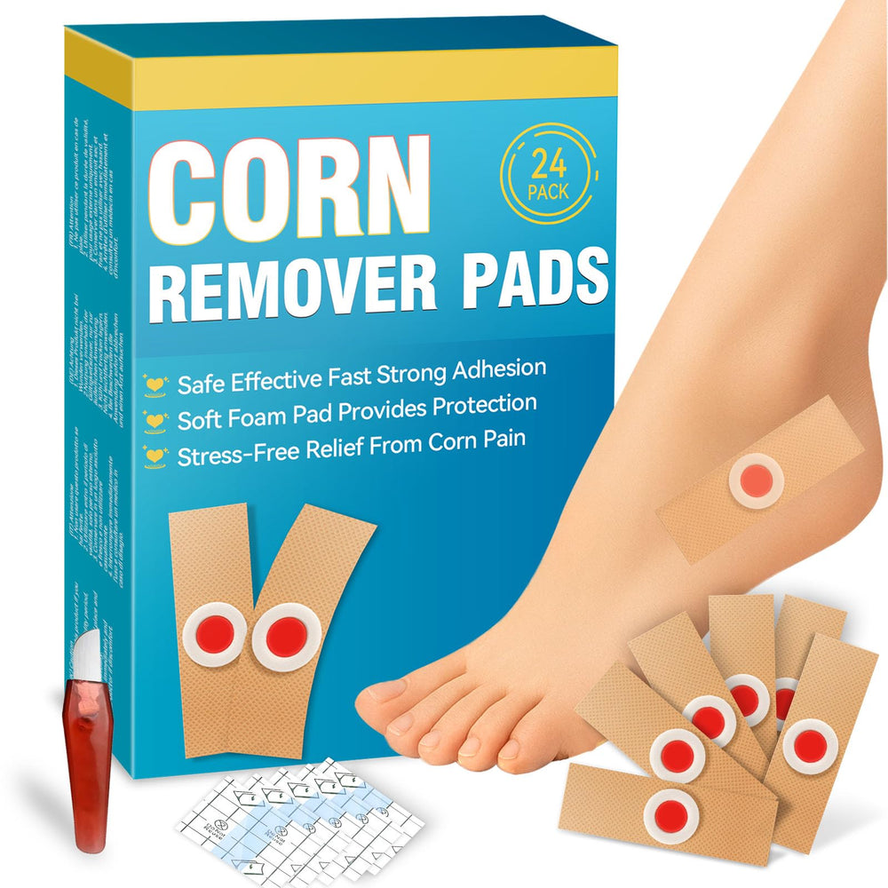 Bellemora corn remover toe patches for secure all-day wear and gentle relief.
