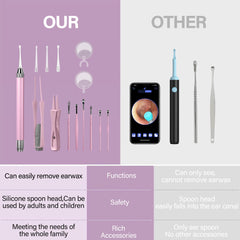 BELLESHOW LED ear tweezers with glow for accurate wax removal