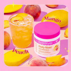 BelliWelli fiber powder with collagen and probiotics for daily wellness benefits
