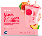 BeMe Liquid Collagen Women peach sachets for on-the-go beauty support