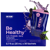 BeMe Liquid Probiotics bottle shown for convenient gut support on the go.