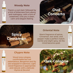 Benatu Gentleman Oud Concerto fragrance oil, delivers depth for candles and diffusers.