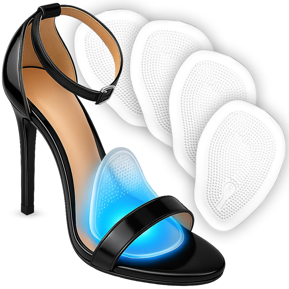 Benoo almohadillas metatarsales alivian dolor en la bola del pie para uso diario.