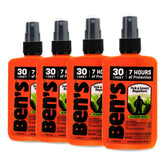 Ben's Tick & Insect Repellent travel-size bottle with 30% DEET for long-lasting protection.