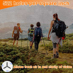 Benvo net used during night fishing to keep bugs away while viewing the water.