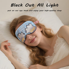 BERMIFA no-pressure design preventing eye tugging while resting