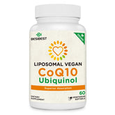 Besibest 1000mg Liposomal CoQ10 bottle for daily energy support and convenient packaging.