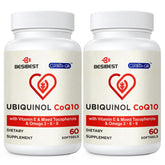 Besibest ubiquinol 600mg softgel front view for daily energy support
