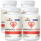 Besibest Ubiquinol CoQ10 600mg softgel bottle for daily energy support.