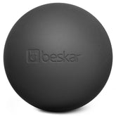 Beskar Massage Lacrosse Ball close-up showing silicone surface for deep tissue work.