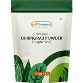 Best Naturals Bhringraj powder container, organic formula for daily hair and skin care