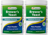 Best Naturals Brewers Yeast powder bottle pour for easy daily use and lactation support
