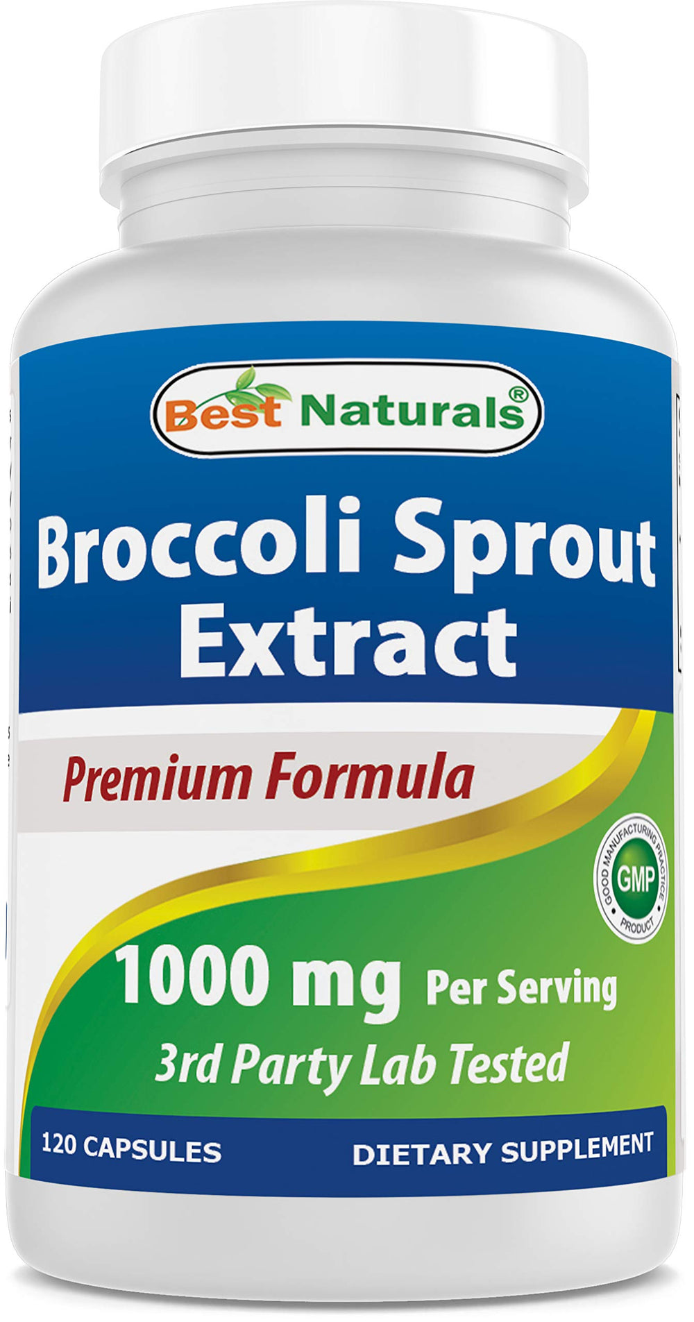 Best Naturals broccoli sprouts extract bottle for daily convenience.