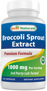 Best Naturals broccoli sprouts extract bottle for daily convenience.