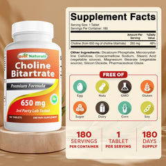 Close-up of Best Naturals tablets showing easy-to-swallow form.