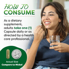 Transparent label from Best Naturals shows ingredients and gluten-free, non-GMO formula.