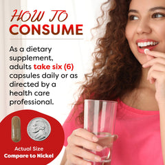 Best Naturals liver capsules in hand for easy daily use