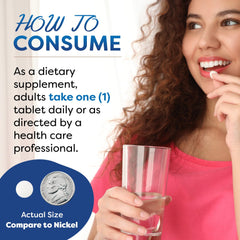 Tabletas de Best Naturals Melatonina 20 mg, fáciles de tomar antes de dormir.