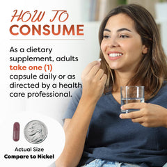 Best Naturals veggie capsules with tart cherry for daily supplementation.