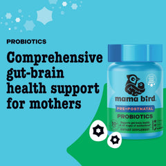 Best Nest Wellness Mama Bird Probiotics acid-resistant DRCaps protecting probiotics to reach the gut.