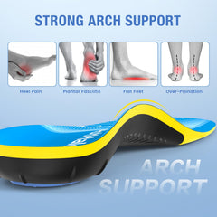 BestHalo orthopedic stability insoles promote proper foot alignment during daily activities.