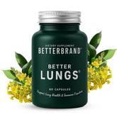 BetterLungs bottle front highlights daily breathing support.