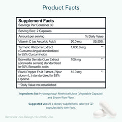 Bettervits black pepper boost bottle illustrating absorption friendly formula for everyday use.