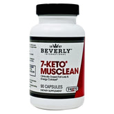 Beverly International 7-Keto Musclean bottle with capsules for fat-burning support