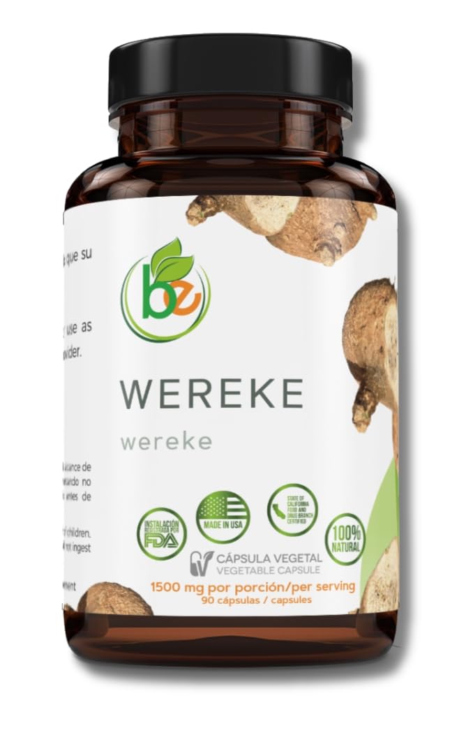 B-Experts Wereke Root capsules ready for daily wellness support.