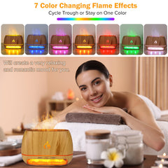 Beyn Himalayan salt rock diffuser with natural ambiance and aroma diffusion.